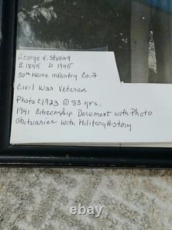 Rare Civil War Veteran & GAR Commander Ephemera Grouping George F. Stuart