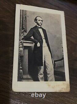 Rare FREDRICK W SEWARD ASST SEC STATE CIVIL WAR 1860s CDV Lincoln Administration