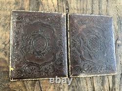 Rare Half Plate Daguerreotype Photo ID'd Thomas Hinckley Bond Pre Civil War Navy