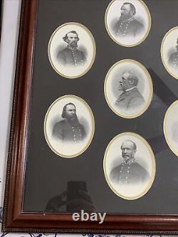 Rare Jackson Forrest Stuart Lee Longstreet Beauregard Johnson Photo Civil War