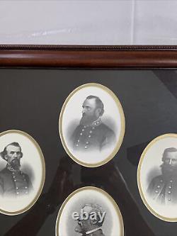 Rare Jackson Forrest Stuart Lee Longstreet Beauregard Johnson Photo Civil War