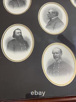 Rare Jackson Forrest Stuart Lee Longstreet Beauregard Johnson Photo Civil War