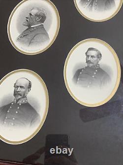 Rare Jackson Forrest Stuart Lee Longstreet Beauregard Johnson Photo Civil War