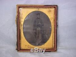 Rare Original Photograph Of An American Civil War Union Soldier