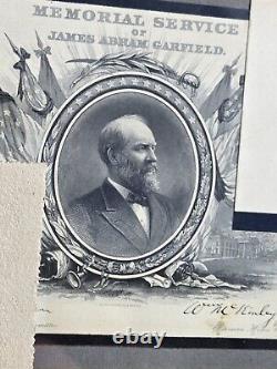 Rare PRESIDENT CIVIL WAR GENERAL JAMES A GARFIELD CELLULOID PHOTO James mitchell
