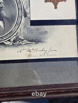 Rare PRESIDENT CIVIL WAR GENERAL JAMES A GARFIELD CELLULOID PHOTO James mitchell