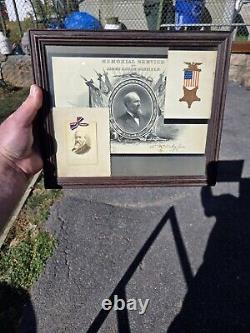 Rare PRESIDENT CIVIL WAR GENERAL JAMES A GARFIELD CELLULOID PHOTO James mitchell