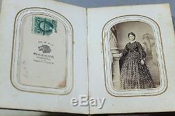 Rare Photo Album, 1st Michigan Civil War Tintype, General John C Robinson CDV