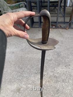 Rare Sword Virginia Training Cavalry Or Sword Saber Type Stamped See Pic