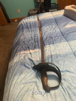Rare Sword Virginia Training Cavalry Or Sword Saber Type Stamped See Pic