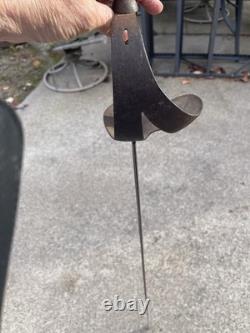 Rare Sword Virginia Training Cavalry Or Sword Saber Type Stamped See Pic
