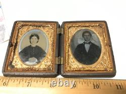 Rare Tin Type Civil War Unidentified Soldier Which Died in Civil War Tintype