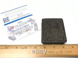 Rare Tin Type Civil War Unidentified Soldier Which Died in Civil War Tintype