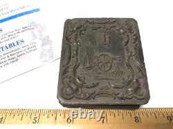 Rare Tin Type Civil War Unidentified Soldier Which Died in Civil War Tintype