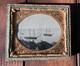 Rare Tintype Photo Ships At Sea 1860s Civil War Era Rare Navy Outdoor