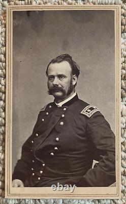 Rare View! CIVIL War Union Maj. General Lovell Rousseau Photo CDV 1863