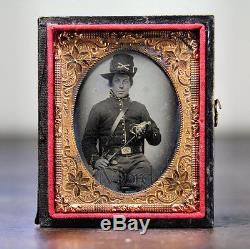 Rare & intriguing 1860s photo female civil war soldier dressed as man