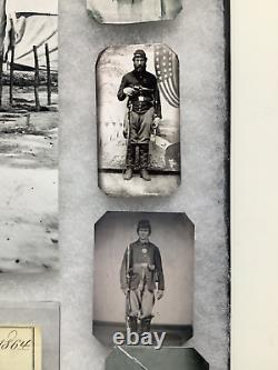 Reproduction Civil War Tin Types, Photo & Original 1864 Arms Receipt