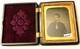 Scarce Civil War 6th Plate Tintype Civil War Soldier In Gutta-percha Hinged Case