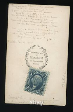 SECURE THE SHADOW Poem 1860s CDV Photo of a Doctor + Civil War Tax Stamp
