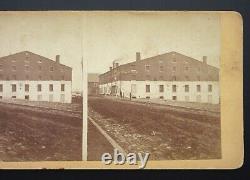 STEREOVIEW Civil War Era LIBBY PRISON, Richmond, VA. By Anderson