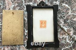 Scarce Mary Todd Lincoln Photograph Antique Civil War Era Mourning Frame Diatite