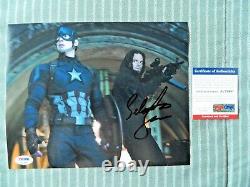 Sebastian Stan Signed Captain America Civil War 8 x 10 Color Photo