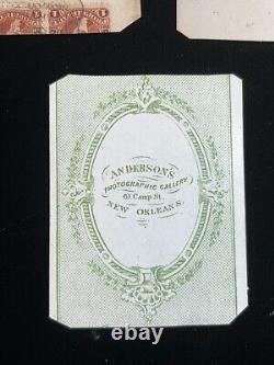 Set Of 5 Original Civil War Confederate Generals Carte De Visites Lot 1