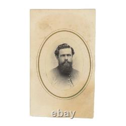 Signed Civil War CDV of Private Ashael B. Porter, 2nd Pennsylvania Cavalry