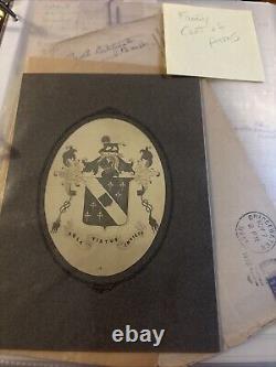 Signed Photo Charles Henry CH HOWARD Maine Civil War Union General w Genealogy