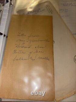 Signed Photo Charles Henry CH HOWARD Maine Civil War Union General w Genealogy