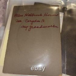 Signed Photo Charles Henry CH HOWARD Maine Civil War Union General w Genealogy