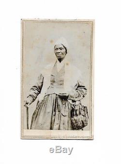 Sojourner Truth Abolitionist With Backmark Civil War CDV