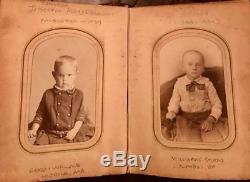 Southern Album & 44 Photos Civil War Confederate Vets, Murder, Slave Nanny