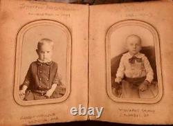 Southern Album & 44 Photos Many ID's + Civil War CSA Vet Murder Black Girl 1860s