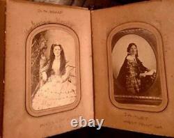 Southern Album & 44 Photos Many ID's + Civil War CSA Vet Murder Black Girl 1860s