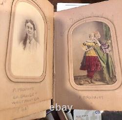 Southern Album & 44 Photos Many ID's + Civil War CSA Vet Murder Black Girl 1860s
