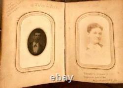 Southern Album & 44 Photos Many ID's + Civil War CSA Vet Murder Slave