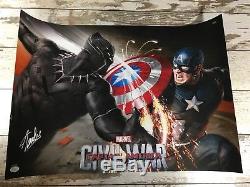 Stan Lee signed Captain America Civil War Autographed Jsa Authentication Limited