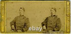 Stereoview CIVIL War Winfield Scott Hancock Anthony Yellow Mount