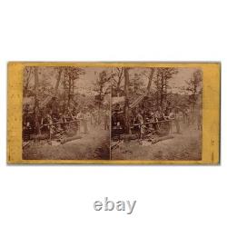 Stereoview of Civil War Army of the Potomac Stirring the Pot By Anthony Union