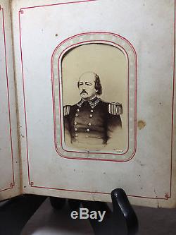 Superb Civil War CDV Album of U. S. Army Generals