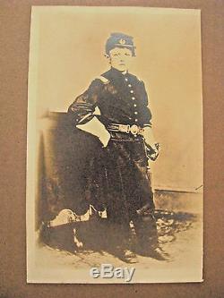 Tad Lincoln Photo In CIVIL War Uniform 19th Century Photograph