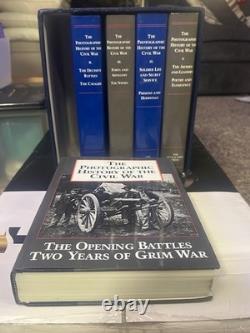 The Photographic History Of The Civil War 5 Volume Set with Slip Case