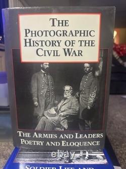 The Photographic History Of The Civil War 5 Volume Set with Slip Case