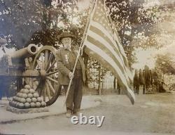 Three Civil War Gettysburg Reunion PSA Type 1 Photos