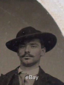 Tintype Photo Civil War CSA Guerillas ARCHIE CLEMENT, WILLIAM QUANTRILL's Raiders