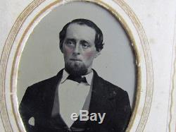 Twice armed Pennsylvania id'd Civil War Navy sailor cdv & tintype photographs