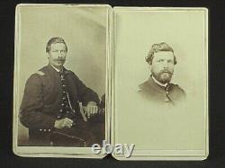 Two Civil War C. D. V.'s Of OFFICERS