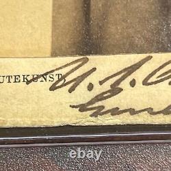 ULYSSES S. GRANT PSA Scarce AUTOGRAPH CDV Photo SIGNED Civil War